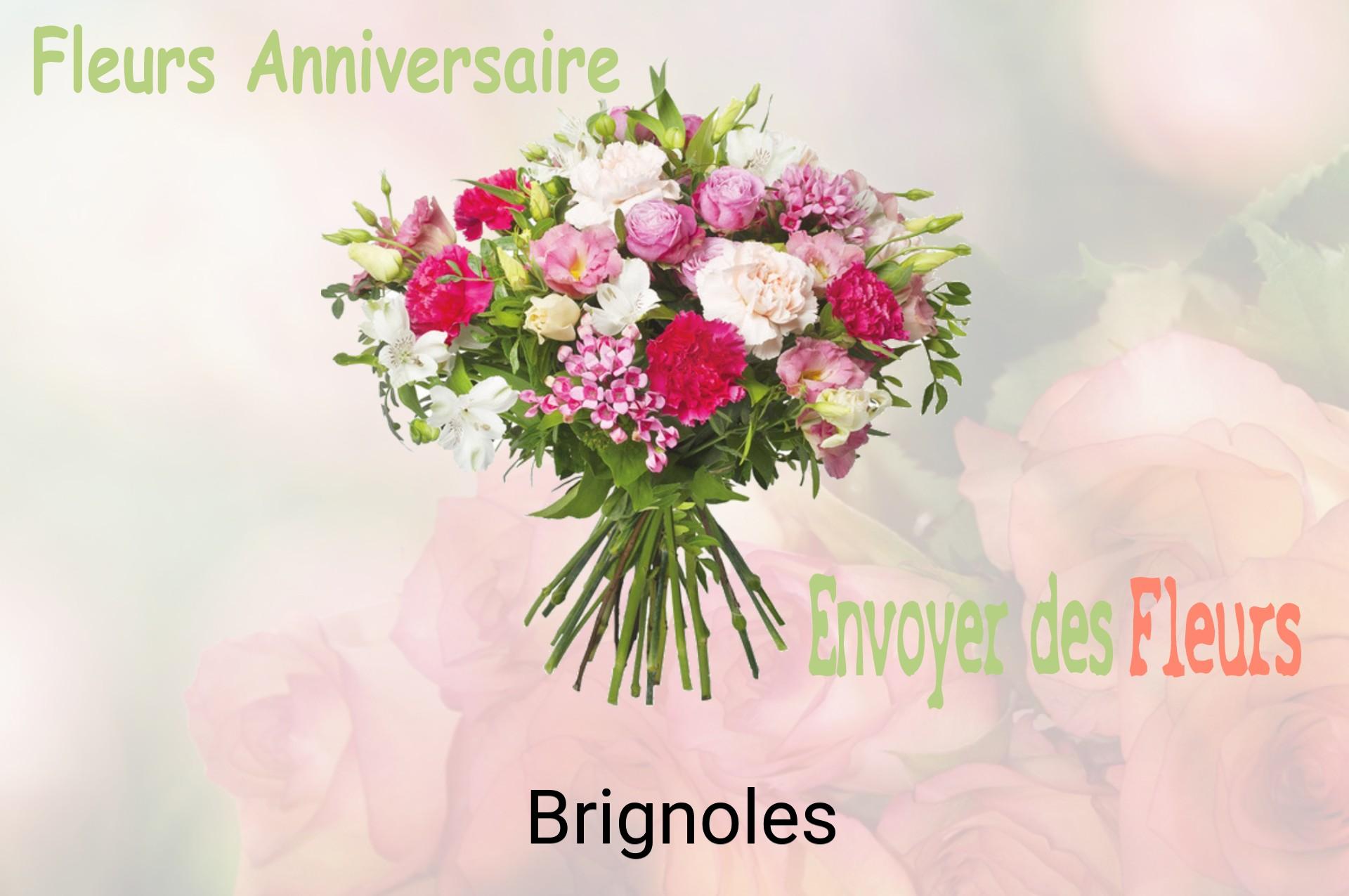 Bouquet de fleurs d’anniversaire livré à Brignoles
